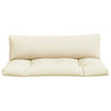 Stella Homewares Pallet Cushions 2 pcs Cream Fabric