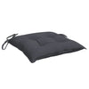 Stella Homewares Chair Cushions 2 pcs Anthracite 50x50x7 cm Oxford Fabric