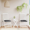 Stella Homewares Chair Cushions 2 pcs Anthracite 50x50x7 cm Oxford Fabric