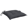 Stella Homewares Chair Cushions 4 pcs Anthracite 50x50x7 cm Oxford Fabric