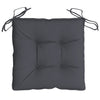 Stella Homewares Chair Cushions 4 pcs Anthracite 50x50x7 cm Oxford Fabric
