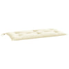 Stella Homewares Garden Bench Cushion Cream 100x50x7 cm Oxford Fabric