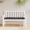 Stella Homewares Garden Bench Cushion Anthracite 120x50x7 cm Oxford Fabric