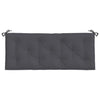 Stella Homewares Garden Bench Cushion Anthracite 120x50x7 cm Oxford Fabric