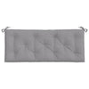 Stella Homewares Garden Bench Cushion Grey 120x50x7 cm Oxford Fabric