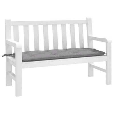Stella Homewares Garden Bench Cushion Grey 120x50x7 cm Oxford Fabric