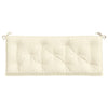 Stella Homewares Garden Bench Cushion Cream 120x50x7 cm Oxford Fabric
