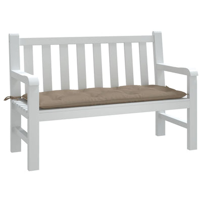 Stella Homewares Garden Bench Cushion Taupe 120x50x7 cm Oxford Fabric