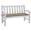 Stella Homewares Garden Bench Cushion Taupe 120x50x7 cm Oxford Fabric