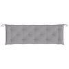 Stella Homewares Garden Bench Cushion Grey 150x50x7 cm Oxford Fabric