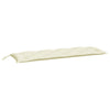Stella Homewares Garden Bench Cushion Cream 150x50x7 cm Oxford Fabric