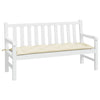 Stella Homewares Garden Bench Cushion Cream 150x50x7 cm Oxford Fabric