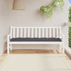 Stella Homewares Garden Bench Cushion Anthracite 180x50x7 cm Oxford Fabric