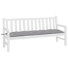 Stella Homewares Garden Bench Cushion Grey 180x50x7 cm Oxford Fabric