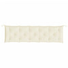 Stella Homewares Garden Bench Cushion Cream 180x50x7 cm Oxford Fabric