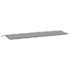 Stella Homewares Garden Bench Cushion Grey 200x50x7 cm Oxford Fabric