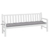 Stella Homewares Garden Bench Cushion Grey 200x50x7 cm Oxford Fabric