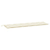 Stella Homewares Garden Bench Cushion Cream 200x50x7 cm Oxford Fabric