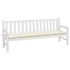 Stella Homewares Garden Bench Cushion Cream 200x50x7 cm Oxford Fabric