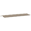 Stella Homewares Garden Bench Cushion Taupe 200x50x7 cm Oxford Fabric