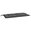 Stella Homewares Garden Bench Cushions 2 pcs Anthracite 100x50x7 cm Oxford Fabric
