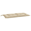 Stella Homewares Garden Bench Cushions 2 pcs Beige 100x50x7 cm Oxford Fabric