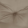 Stella Homewares Garden Bench Cushions 2 pcs Taupe 100x50x7 cm Oxford Fabric