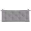 Stella Homewares Garden Bench Cushions 2pcs Grey 120x50x7cm Oxford Fabric