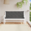 Stella Homewares Garden Bench Cushions 2pcs Anthracite 150x50x7cm Oxford Fabric