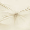 Stella Homewares Garden Bench Cushions 2 pcs Cream White 150x50x7 cm Oxford Fabric