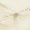 Stella Homewares Garden Bench Cushions 2 pcs Cream White 180x50x7 cm Oxford Fabric