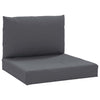 Stella Homewares Pallet Cushions 2 pcs Anthracite Oxford Fabric