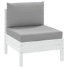Stella Homewares Pallet Cushions 2 pcs Grey Oxford Fabric