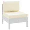 Stella Homewares Pallet Cushions 2 pcs Cream White Oxford Fabric