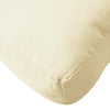 Stella Homewares Pallet Cushions 2 pcs Cream White Oxford Fabric