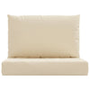 Stella Homewares Pallet Cushions 2 pcs Beige Oxford Fabric