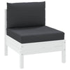 Stella Homewares Pallet Cushions 2 pcs Black Oxford Fabric