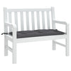 Stella Homewares Garden Bench Cushion Anthracite 110x50x7 cm Oxford Fabric