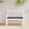 Stella Homewares Garden Bench Cushion Anthracite 110x50x7 cm Oxford Fabric