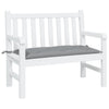 Stella Homewares Garden Bench Cushion Grey 110x50x7 cm Oxford Fabric