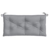 Stella Homewares Garden Bench Cushion Grey 110x50x7 cm Oxford Fabric