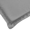 Stella Homewares Sun Lounger Cushion Grey 180x60x4 cm Oxford Fabric
