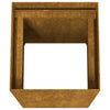 Stella Homewares Planter 40x40x80 cm Corten Steel