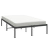 Stella Homewares Metal Bed Frame without Mattress Black 135x190 cm