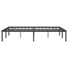 Stella Homewares Metal Bed Frame without Mattress Black 150x200 cm
