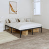Stella Homewares Metal Bed Frame without Mattress Black 150x200 cm