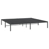 Stella Homewares Metal Bed Frame without Mattress Black 183x203 cm King