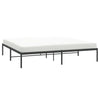 Stella Homewares Metal Bed Frame without Mattress Black 183x203 cm King
