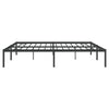 Stella Homewares Metal Bed Frame without Mattress Black 183x203 cm King