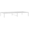 Stella Homewares Metal Bed Frame without Mattress White 90x190 cm